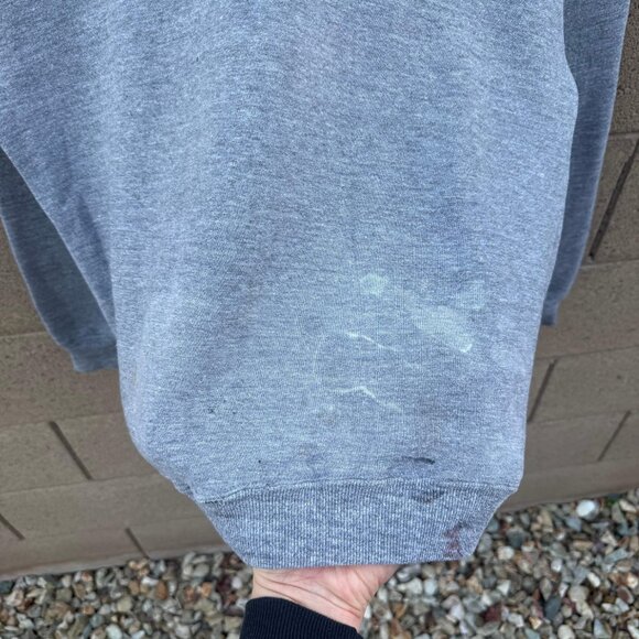 70's Russell Athletic Faded Grey Crewneck Sweatshirt - Picture 8 of 8